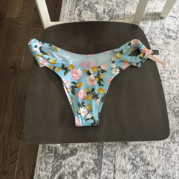 Victoria's Secret Floral Headband - Blue and Pink - Picture 10 of 10